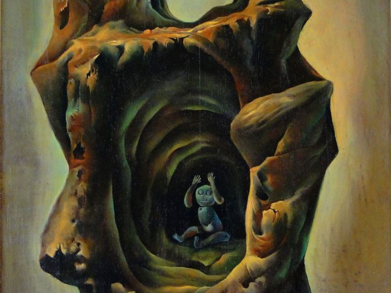BAMBOLA NELLA GROTTA BA183